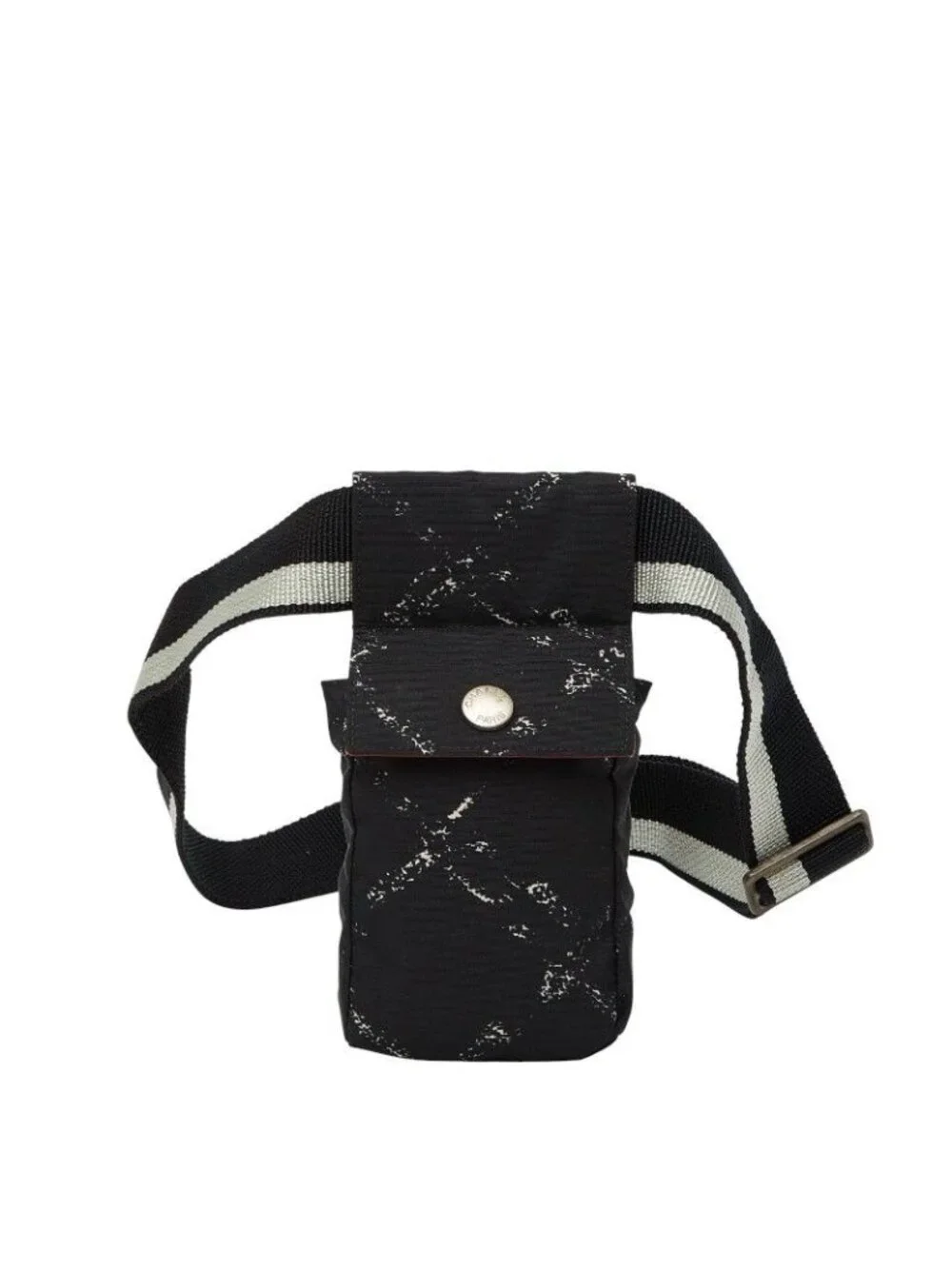Chanel Travel Line Belt Bag Black Nylon